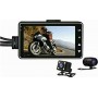 TR-608026 Σετ Κάμερα DVR Μοτοσυκλέτας 1080P με Οθόνη 3" &amp Κάμερα Οπισθοπορείας