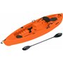 Seaflo SF-1007 SF1007.021U Πλαστικό Kayak Ψαρέματος 1 Ατόμου Πορτοκαλί