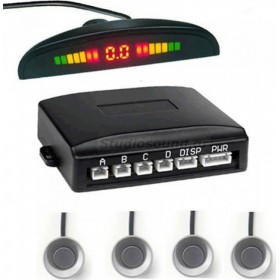 Σύστημα Παρκαρίσματος Αυτοκινήτου με Οθόνη και 4 Αισθητήρες σε Μαύρο ΧρώμαΚωδικός: G6001 