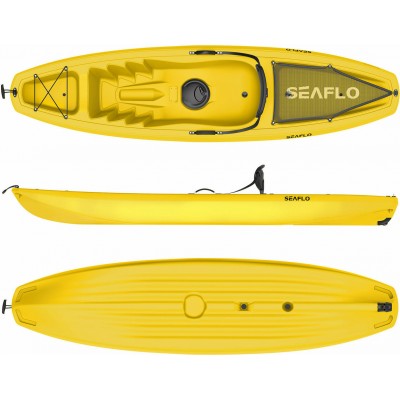 Seaflo SF-1003 SF1003.012C Πλαστικό Kayak Θαλάσσης 1 Ατόμου Κίτρινο