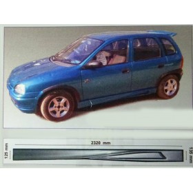 Motordrome Μαρσπιέ Πλαϊνά για Ford Focus CΚωδικός: SP.UNI.0051  Motordrome Μαρσπιέ Πλαϊνά για Ford Focus CΚωδικός: SP.UNI.0051