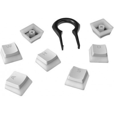 HyperX Pudding Keycaps Full Key Set White