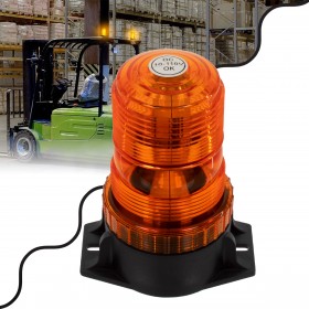 GloboStar Pro Series Φάρος Ασφαλείας για Περονοφόρα - Κλαρκ- Αυτοκίνητα &amp Φορτηγά LED 10-30V - ΠορτοκαλίΚωδικός: 85195 