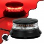 GloboStar Pro Series Φάρος Σήμανσης Οχήματος Πυροσβεστικής για Αυτοκίνητα &amp Φορτηγά 6 Προγραμμάτων Φωτισμού LED 10-30V - Κόκκ