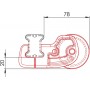 Nordrive Roller για Μπάρες Μαύρες K-0 L64cm 1τμχΚωδικός: ΧΕL.N11000 