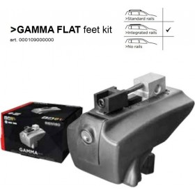 Menabo Gamma Flat Feet Kit Άκρα-Πόδια για Μπάρες Blade/Profile Rack System 4τμχΚωδικός: 10900/MB  Menabo Gamma Flat Feet Kit Άκρα-Πόδια για Μπάρες Blade/Profile Rack System 4τμχΚωδικός: 10900/MB