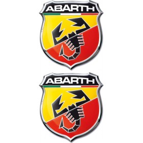 Americat Αυτοκόλλητα Σήματα Αυτοκινήτου Abarth 5 x 5.5cm 2τμχΚωδικός: ΑBARTH/5  Americat Αυτοκόλλητα Σήματα Αυτοκινήτου Abarth 5 x 5.5cm 2τμχΚωδικός: ΑBARTH/5