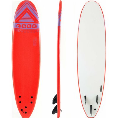 SCK Σανίδα Soft Board 7ft Kόκκινη