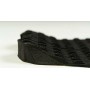 Surf Footpad Deck ROAM Grip Traction Pad 2-tlg (black) - Πατάκι για surfboard