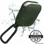 Catalyst Waterproof Θήκη Σιλικόνης με Γάντζο Army Green για Apple AirPods