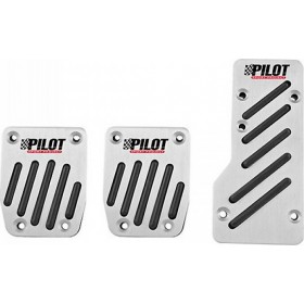 Lampa Race 2 Pilot Σετ Πεταλιέρες Αντιολισθητικές Αυτοκινήτου Universal Αλουμινίου Ασημί 3τμχΚωδικός: 27999  Lampa Race 2 Pilot Σετ Πεταλιέρες Αντιολισθητικές Αυτοκινήτου Universal Αλουμινίου Ασημί 3τμχΚωδικός: 27999