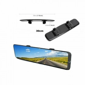 Flat Room Εσωτερικός Καθρέπτης Αυτοκινήτου 30cm με ΚλιπΚωδικός: 3R-332  Flat Room Εσωτερικός Καθρέπτης Αυτοκινήτου 30cm με ΚλιπΚωδικός: 3R-332