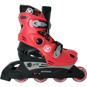 Αθλοπαιδιά 002.1083 Inline Αυξομειούμενα Rollers Κόκκινα Παιδικά Αθλοπαιδιά 002.1083 Inline Αυξομειούμενα Rollers Κόκκινα Παιδικά
