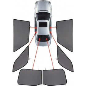 CarShades Audi Q3 5D 2012+ 6τμχΚωδικός: PVC.AU-Q3-5-A 