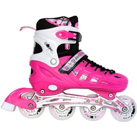 Αθλοπαιδιά 002.10305 Inline Αυξομειούμενα Rollers Ροζ Ενηλίκων/Παιδικά Αθλοπαιδιά 002.10305 Inline Αυξομειούμενα Rollers Ροζ Ενηλίκων/Παιδικά