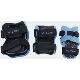 Αθλοπαιδιά 003.10082 Παιδικό Σετ Προστατευτικών για Rollers Μπλε/Μαύρο