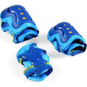 Byox Simon Παιδικό Σετ Προστατευτικών για Rollers Μπλε