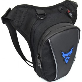 MotoCentric Τσαντάκι Μηρού Αναβάτη ΜαύροΚωδικός: MC-0105-ΜΠΛΕ  MotoCentric Τσαντάκι Μηρού Αναβάτη ΜαύροΚωδικός: MC-0105-ΜΠΛΕ