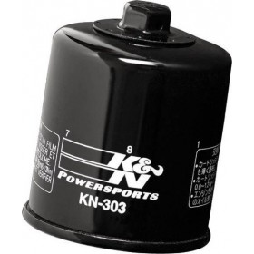 K&N Φίλτρο Λαδιού Μοτοσυκλέτας για HONDA/AFRICA/KAWASAKI/YAMAHA Versys 650Κωδικός: KN303 K&N Φίλτρο Λαδιού Μοτοσυκλέτας για HONDA/AFRICA/KAWASAKI/YAMAHA Versys 650Κωδικός: KN303