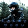 Hysnox HY-01S Ενδοεπικοινωνία Διπλή για Κράνος Μηχανής με Bluetooth