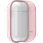 Spigen Silicone Case Θήκη Σιλικόνης με Γάντζο σε Ροζ χρώμα για Apple AirPods