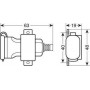 Roc Fix Omega Αδιάβροχος Φορτιστής Μοτοσυκλέτας 2.4A με Θύρα: 1xUSBΚωδικός: 38878 