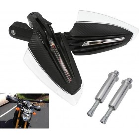 Προστατευτικές Χούφτες Μηχανής Με LED Φλας για Ducati / Honda / Yamaha / KTM σε Μαύρο χρώμαΚωδικός: 200246 