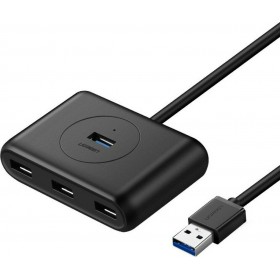 Ugreen USB 3.0 Hub 4 Θυρών με σύνδεση USB-AΚωδικός: 20290  Ugreen USB 3.0 Hub 4 Θυρών με σύνδεση USB-AΚωδικός: 20290