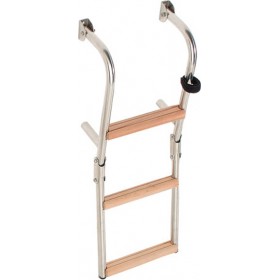 Eval Σκάλα Αναδιπλούμενη Καθρέπτου με 3 Σκαλοπάτια 64x22cm 00573-3