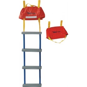 "Eval Σκάλα Διάσωσης με Αποθηκευτική Τσάντα με 3 Σκαλοπάτια Eval Σκάλα Διάσωσης με Αποθηκευτική Τσάντα με 3 Σκαλοπάτια, Μήκους 94mm 04594-3