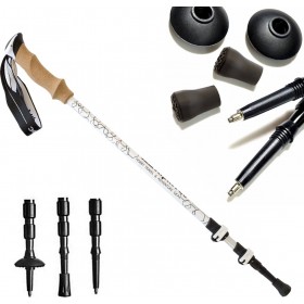 AlpinPro Olympus Τηλεσκοπικά Μπατόν Ορειβασίας Αλουμινίου 2τμχ ΛευκάΚωδικός: FA7N2W 