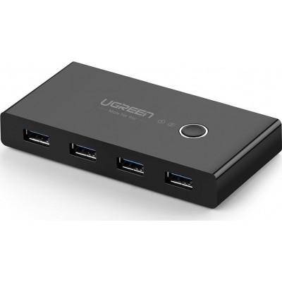 Ugreen Sharing Box USB 3.0 Hub 4 Θυρών με σύνδεση USB-AΚωδικός: 30768 