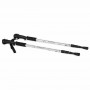 Τηλεσκοπικά Μπαστούνια Πεζοπορίας Nordic Walking Trekking Poles Walking Stick Silver