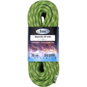 Σχοινί Αναρρίχησης Beal Rando Standard 8mm - 30m - Green / Πράσινο - 30 m / BC08R.30.G Σχοινί Αναρρίχησης Beal Rando Standard 8mm - 30m - Green / Πράσινο - 30 m / BC08R.30.G