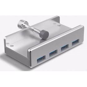 Orico MH4PU USB 3.0 Hub 4 Θυρών με σύνδεση USB-A ΑσημίΚωδικός: MH4PU-SV-BP 