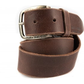 Jack & Jones 12111286 Ανδρική Ζώνη Δερμάτινη Καφέ Jack & Jones 12111286 Ανδρική Ζώνη Δερμάτινη Καφέ