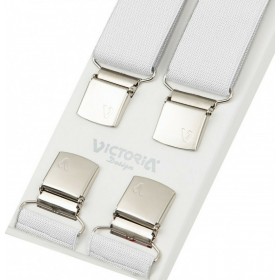 Victoria Τιράντες Μονόχρωμες Λευκές Victoria Τιράντες Μονόχρωμες Λευκές