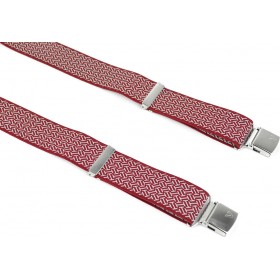 Victoria Τιράντες με Σχέδια Κόκκινες Victoria Τιράντες με Σχέδια Κόκκινες