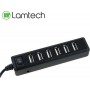 Lamtech USB 2.0 Hub 7 Θυρών με σύνδεση USB-AΚωδικός: LAM040501 