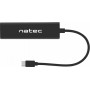 Natec Butterfly USB 2.0 Hub 3 Θυρών με σύνδεση USB-C / EthernetΚωδικός: NHU-1451 