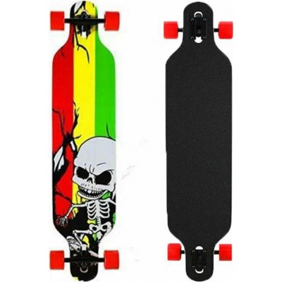 Nils Extreme Homeland Skeleton 9.45" Complete Longboard Πολύχρωμο