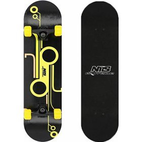 "Nils Extreme CR3108SA 7.8"" Complete Shortboard Μαύρο" Nils Extreme CR3108SA 7.8" Complete Shortboard Μαύρο