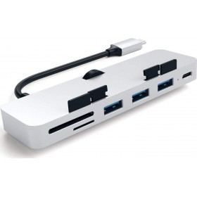 Satechi USB 2.0 Hub 4 Θυρών με σύνδεση USB-C ΓκριΚωδικός: ST-TCIMHS  Satechi USB 2.0 Hub 4 Θυρών με σύνδεση USB-C ΓκριΚωδικός: ST-TCIMHS