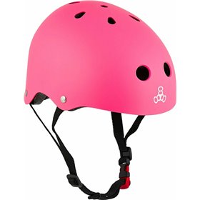 Κράνος Triple Eight Lil 8 Staab Kids Skate Helmet Neon Pink Κράνος Triple Eight Lil 8 Staab Kids Skate Helmet Neon Pink