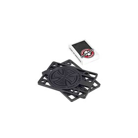 INDEPENDENT ΒΙΔΕΣ SKATE INDY RISER PADS - BLACK-IND-RSR-0001-121-BLACK