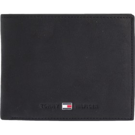 Tommy Hilfiger Leather Trifold Δερμάτινο Ανδρικό Πορτοφόλι Μαύρο Tommy Hilfiger Leather Trifold Δερμάτινο Ανδρικό Πορτοφόλι Μαύρο