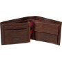 Tommy Hilfiger Leather Trifold Δερμάτινο Ανδρικό Πορτοφόλι Καφέ