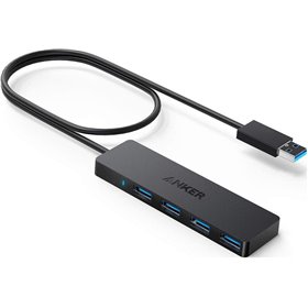 Anker USB 3.0 Hub 4 Θυρών με σύνδεση USB-AΚωδικός: A7516012 