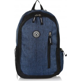 Diplomat BF26 Ανδρικό Υφασμάτινο Σακίδιο Πλάτης Μπλε Diplomat BF26 Ανδρικό Υφασμάτινο Σακίδιο Πλάτης Μπλε