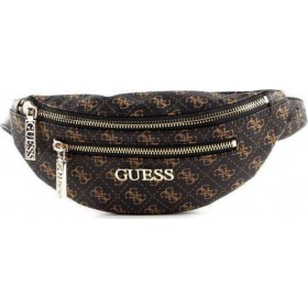 Guess Manhattan HWQL6994800 Γυναικείο Τσαντάκι Μέσης Καφέ Guess Manhattan HWQL6994800 Γυναικείο Τσαντάκι Μέσης Καφέ